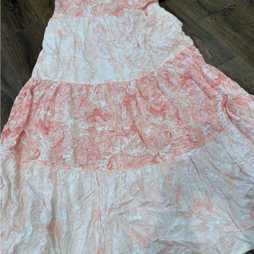 Wonderly Pink and White Floral Dress